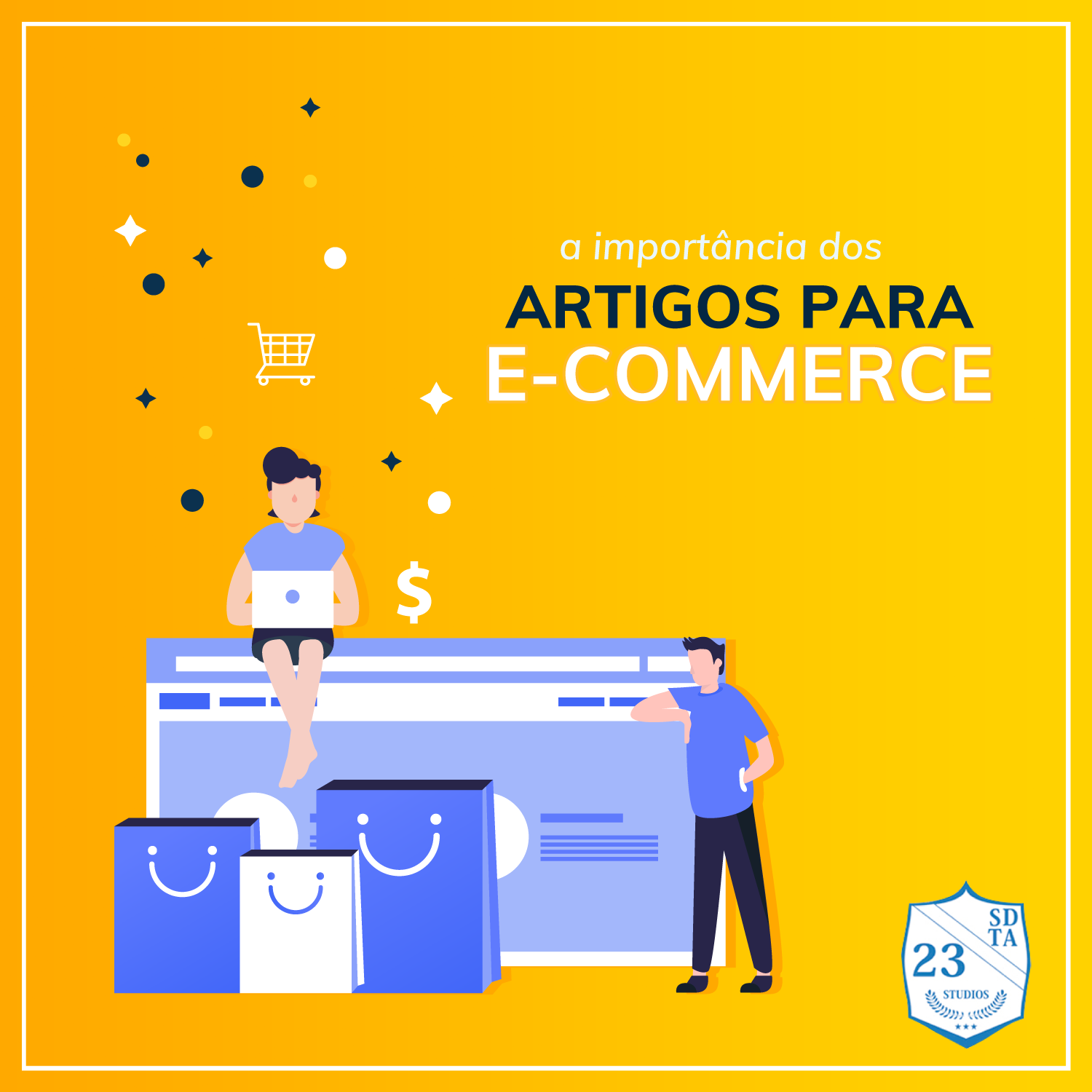 A produção de conteúdo faz parte de qualquer estratégia de e-commerce.