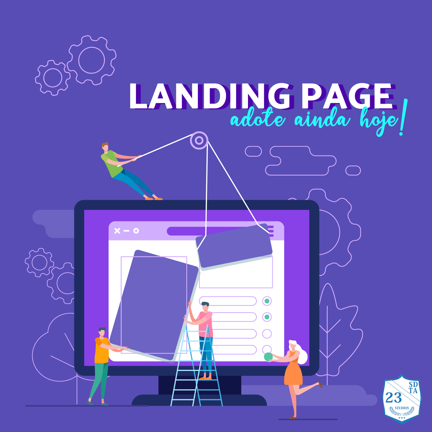 o que é landing page