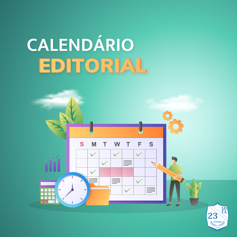 calendário editorial