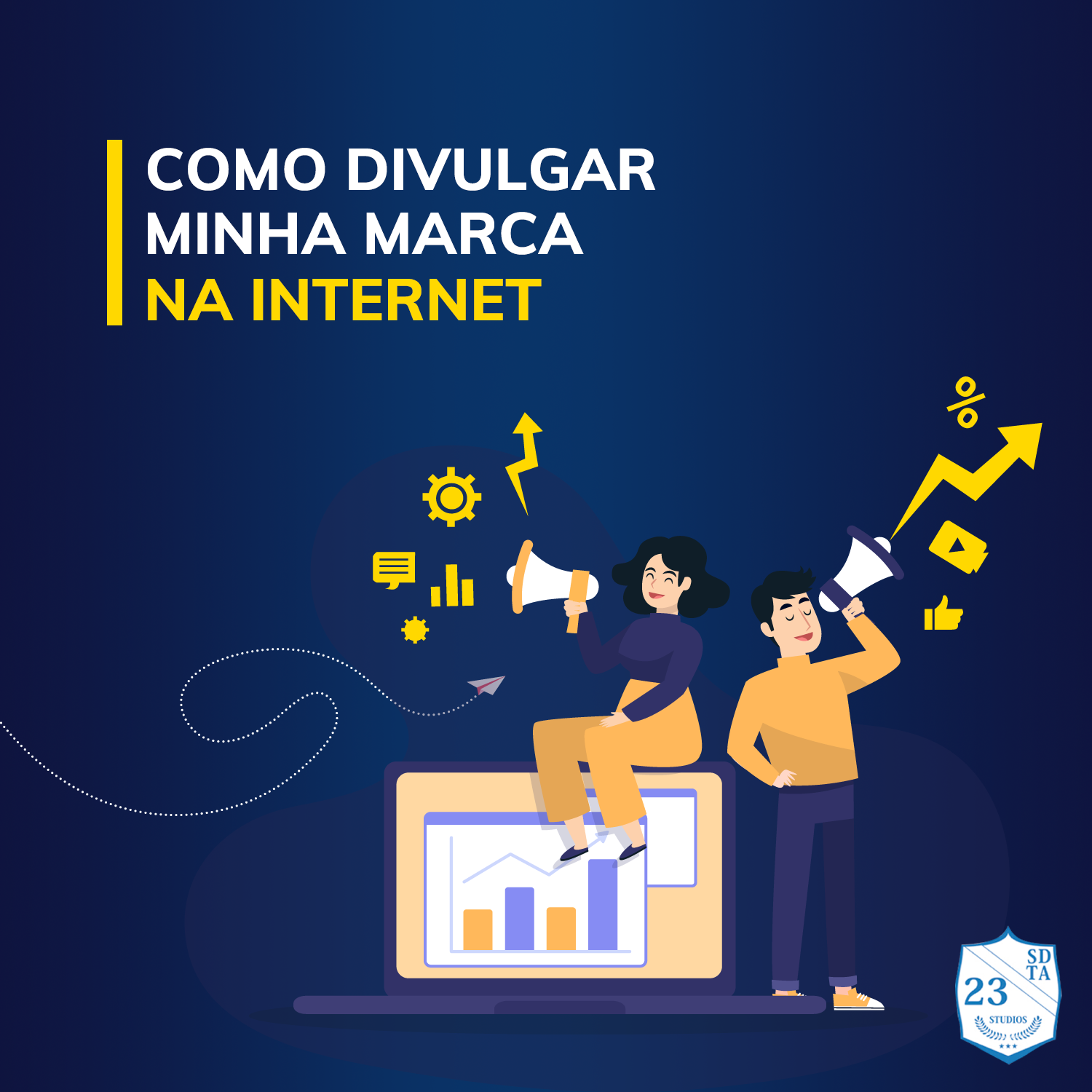 como divulgar minha marca na internet