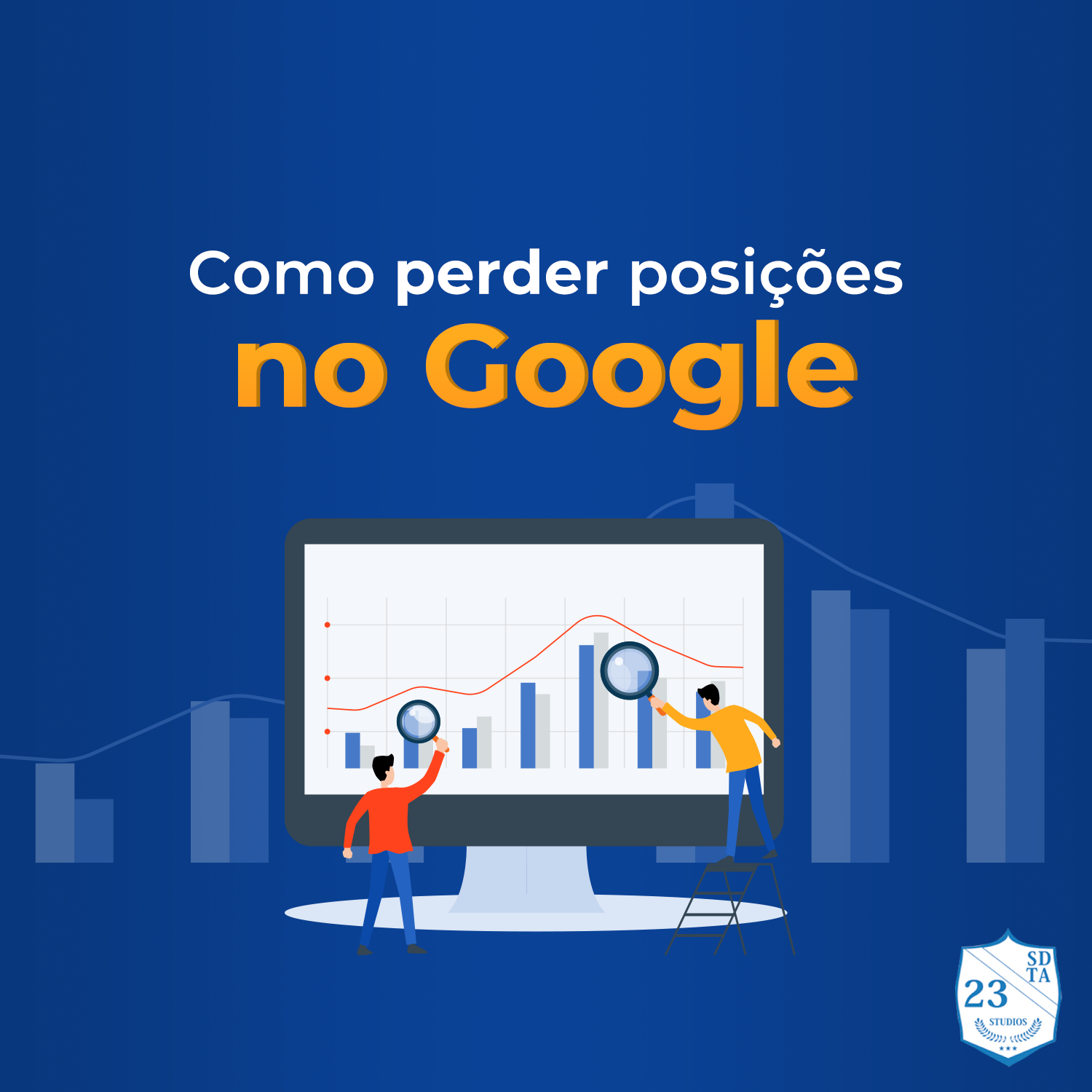 como perder posições no google