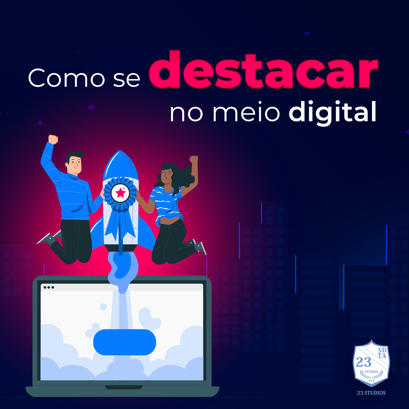 como se destacar no meio digital